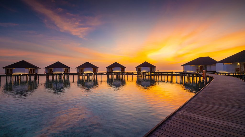 Water Bungalow Deck 