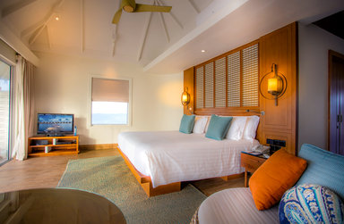 Sunrise Overwater Villa -  Bedroom