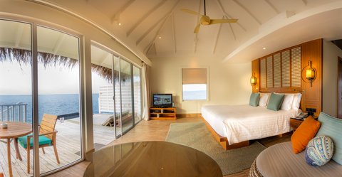 Sunrise Overwater Villa - Bedroom