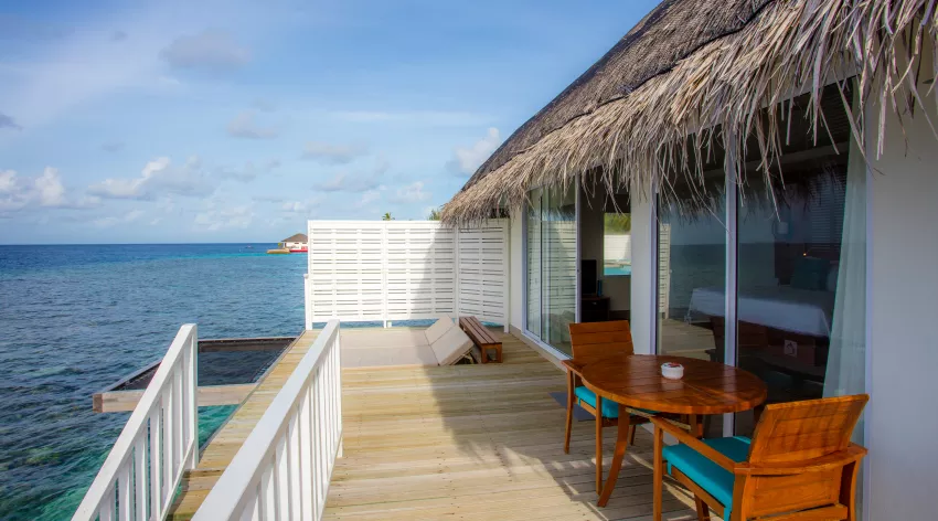 Sunset Overwater Villa - Deck