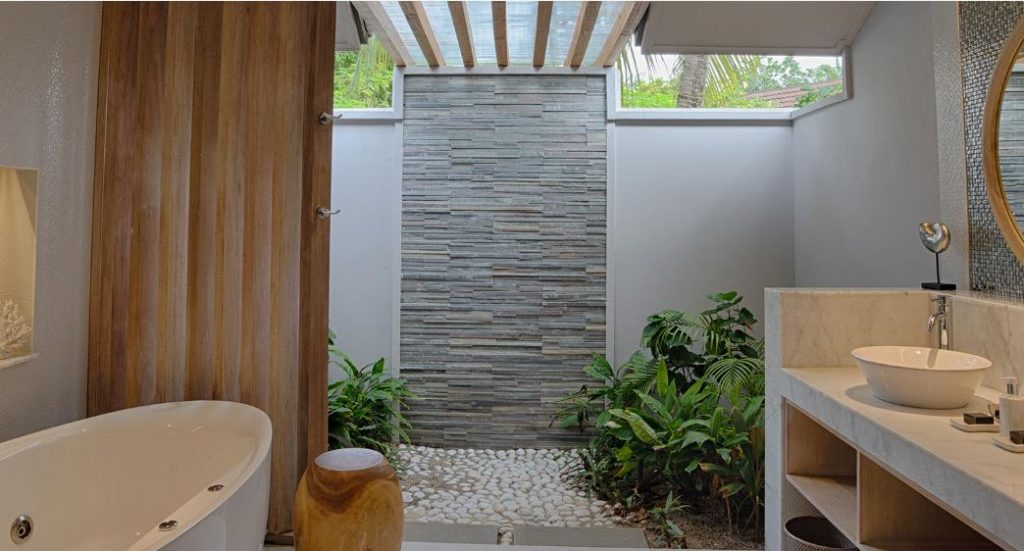 Outdoor shower