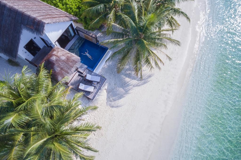 Beach Pool Villa Aerial 