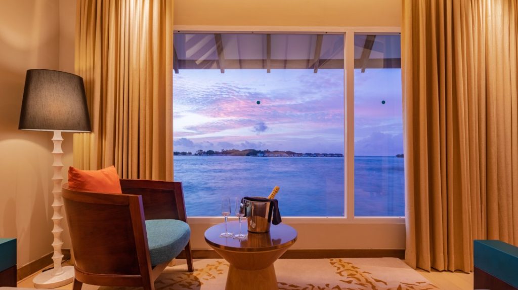 Water Bungalow Bedroom