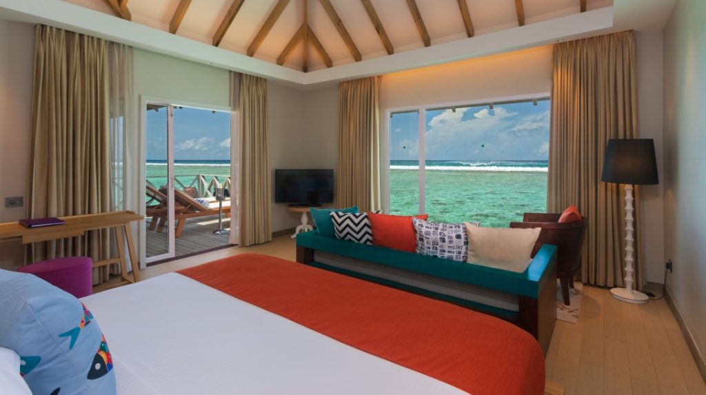 Water Bungalow Bedroom