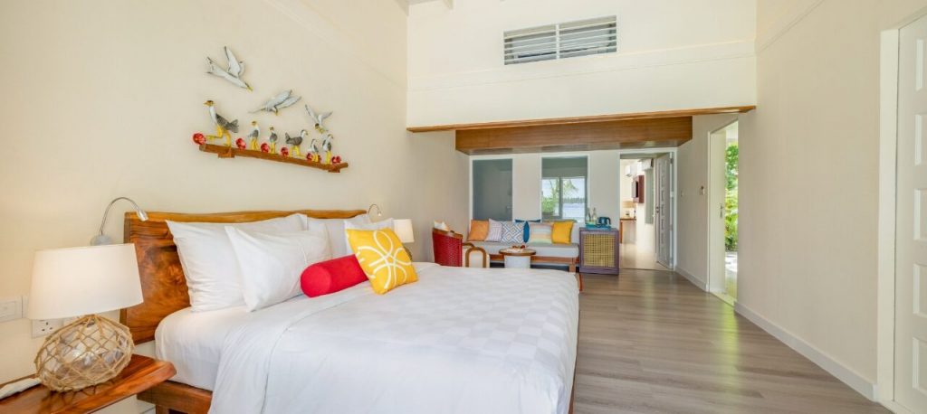 Two Bedroom Beach Suite with Pool - Bedroom