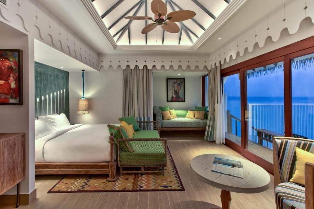 Two Bedroom Overwater Pool Villas Bedroom