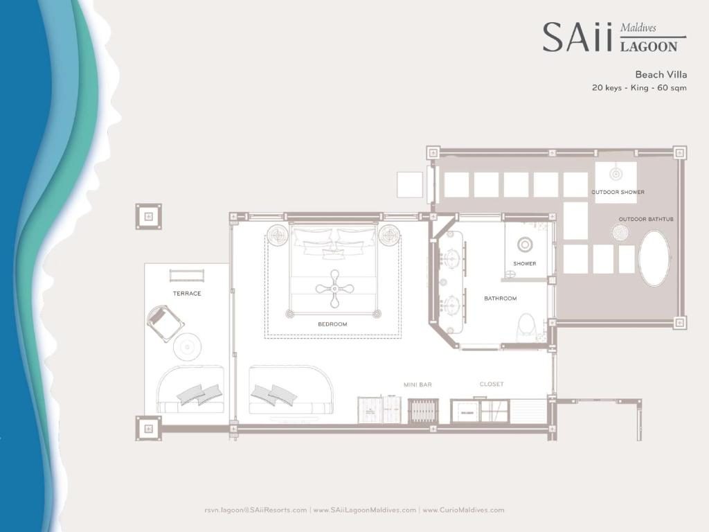 Beach Villa Floorplan