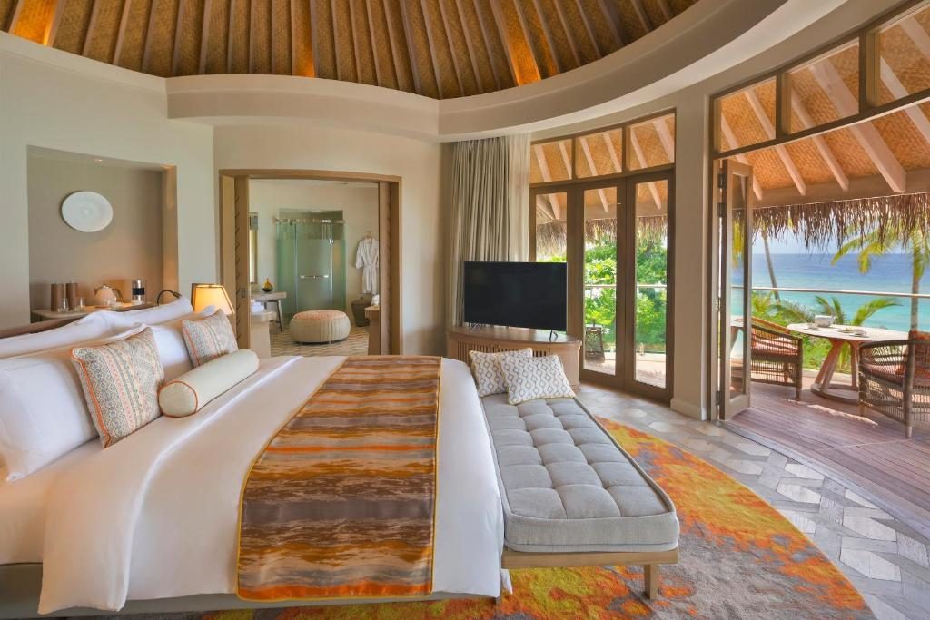 Two Bedroom Beach Residence with Private Pool Bedroom