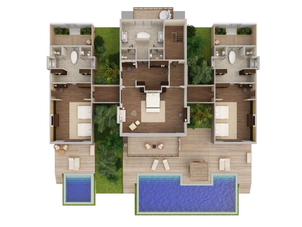 Caroline Astor Estate Floorplan