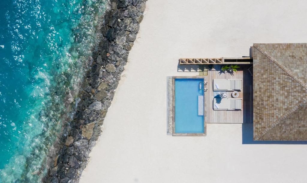 Beach Pool Villas Aerial