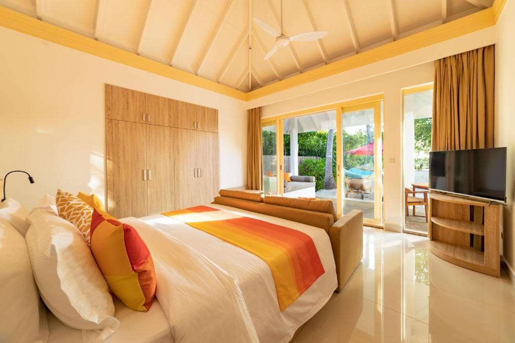 Two Bedroom Family Beach Pool Villa Bedroom