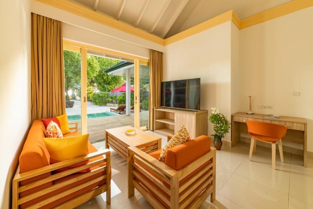 Two Bedroom Family Beach Pool Villa Interior