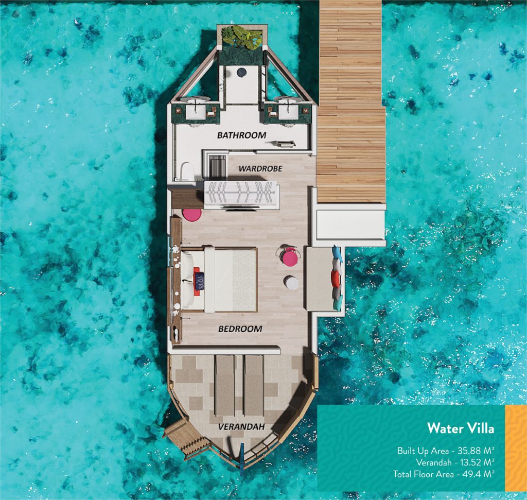 Water Villa Floor Plan