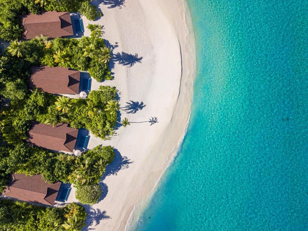 Lagoon Beach Villa Aerial