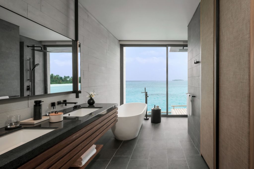 Sunrise Water Villa Bathroom