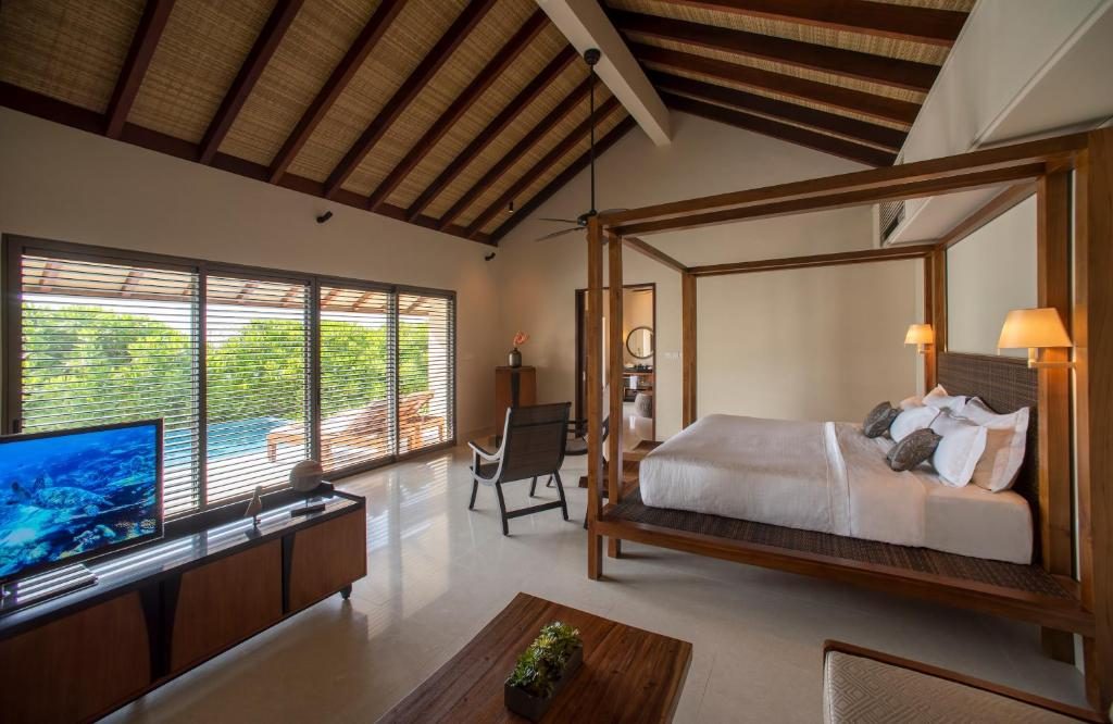 Two-Bedroom Sunrise Beach Pool Villa Bedroom