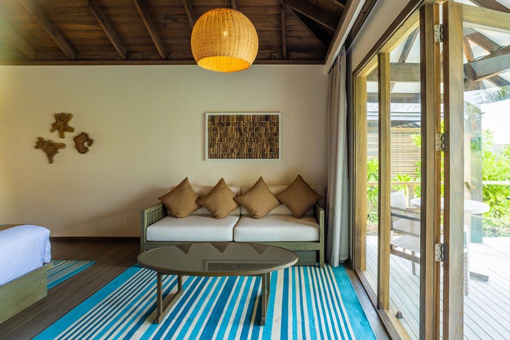 Dheru Beach Villas - Living Area