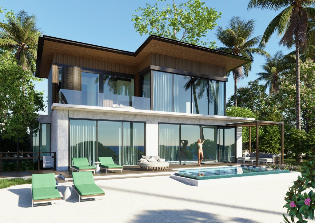 Two-Bedroom Lagoon Beach Pool Loft