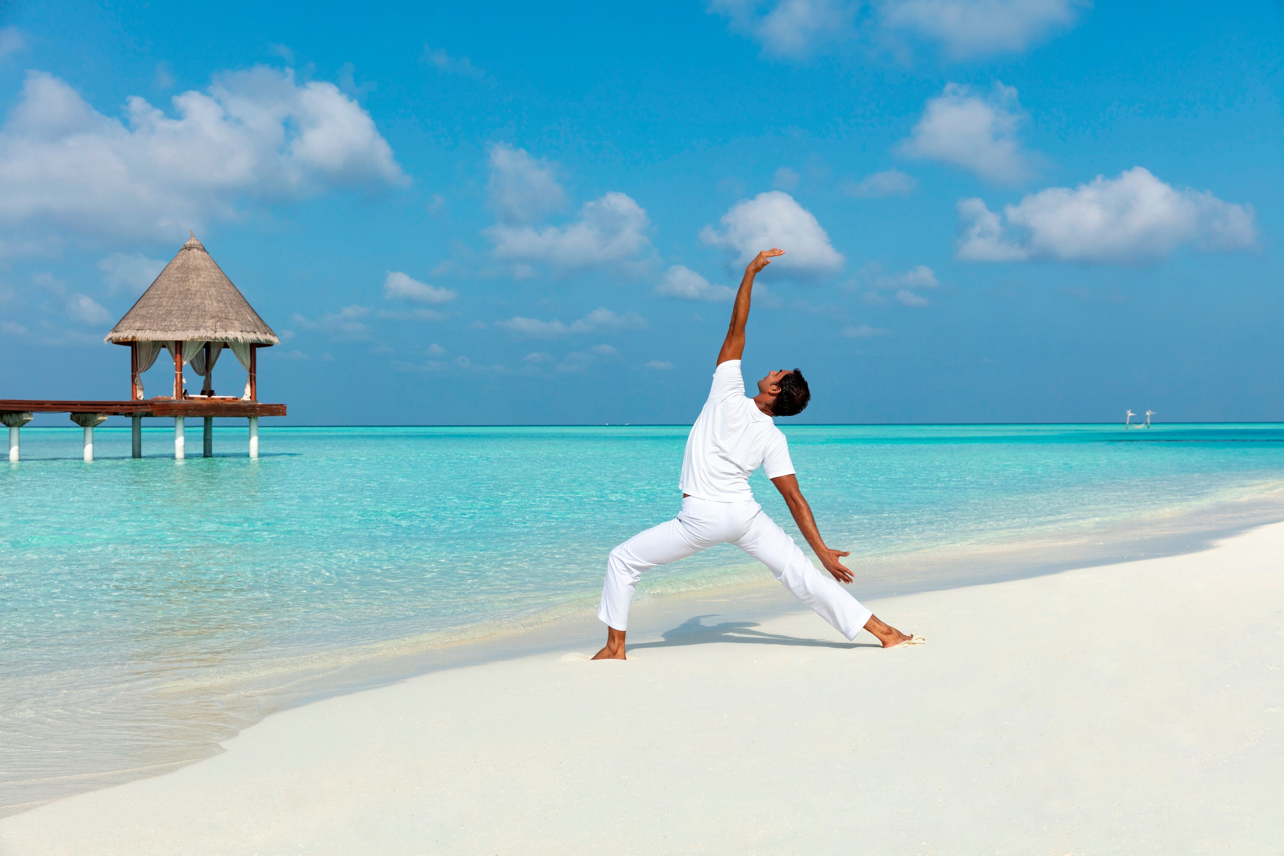 beach_yoga | Simply Maldives Holidays